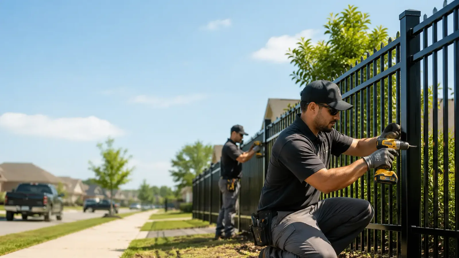 Metal Fence Installation in Brookneal, VA